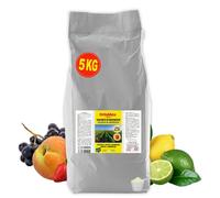 Solfato di Magnesio concime universale per uso biologico, Indicato su frutticole, Orticole, Aromatiche, Fragole e ornamentali. Migliora la crescita e il raccolto. Busta 5 Kg