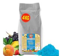 Solfato di Rame ad Elevata Solubilità, Busta gran risparmio da 4 kg, specifico per Piante da Frutto, Limone, Agrumi, Olivo, Vite, Actinidia e Rose, Fertilizzante Biologico