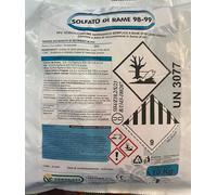 Solfato di Rame GRANITELLO Concime consentito in agricoltura biologica 10 KG