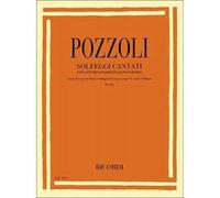Ricordi solfeggi cantati 2 corso con accompagnamento pianoforte POZZOLI ETTORE