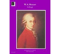 "Solfeggi" Solfeggien and Vocal Exercises KV 393, Edition for Voice by Wolfgang Amadeus Mozart