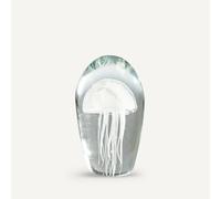 Solfuro di vetro H15cm, Medusa Bianco TU