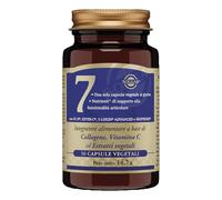 Solgar Integratore alimentare 7 – Collagene, vitamina C, estratti erbali – 30 capsule vegetali