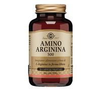 Solgar Amino Arginina 500 Integratore Alimentare, 50 Capsule Vegetali