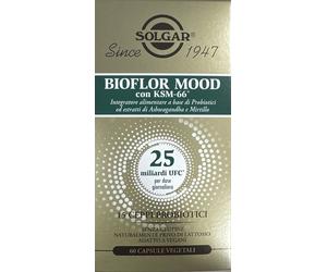 SOLGAR BIOFLOR MOOD 60 capsule vegetali integratore alimentare senza glutine