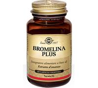 BROMELINA PLUS INTEGRATORE ALIMENTARE SOLGAR A BASE DI ESTRATTO D'ANANAS