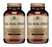 SOLGAR® Cal Mag Zinco Set da 2 2x151,6 g Tavolette