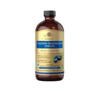Solgar Calcio Magnesio Citrato Con Vitamina D3 Al Mirtillo (16 fl oz)