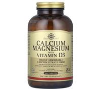 Solgar, Calcio + Magnesio + Vitamina D3 / 300 Compresse / CALCIO MAGNESIO D3