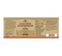 Solgar Calcio/magnesio/zinco 250 Unità Brown
