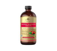 Solgar Citrato Di Calcio E Magnesio Liquido Con Vitamina D3 Gusto Fragola (16oz)