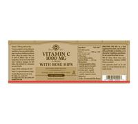 Solgar Compresse Rose Hips C 1000mg 100 Unità Brown