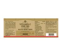 Solgar Compresse Rose Hips C 1500mg 180 Unità Black