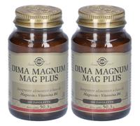 SOLGAR® Dima Magnum Mag Plus Set da 2 2x100 pz Compresse masticabili