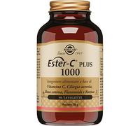 Solgar Integratore Vitamina C Ester‑C Plus 1000 a pH tamponato, 90 tavolette