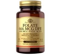 Solgar - Folato 666 mcg DFE (400 mcg di acido folico) (250 compresse)