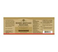 Solgar Fungo Reishi Shiitake Maitake 50 Unità