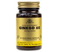 Ginkgo 60 (Ginkgo Biloba) 60 Capsule Vegetali Solgar