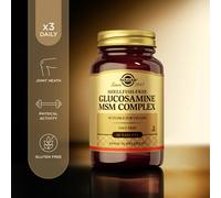 Solgar Glucosamina MSM Complex 60 Compresse Integratore Alimentare