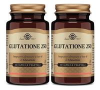 Solgar Glutatione 250 Integratore Alimentare Capsule Set da 2 2x14 g C