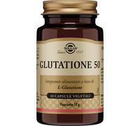Solgar Glutatione 50 30 capsule vegetali L Glutatione ridotto 50 mg