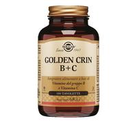 Solgar Golden Crin B+C Integratore Affaticamento e Stanchezza, 100 Tavolette