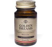 Solgar Integratore alimentare Golden Dreams – Melatonina 1 mg – sonno e jet-lag – 60 tavolette