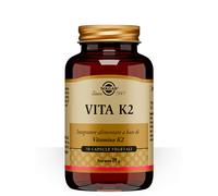 Solgar Vita K2 Integratore Alimentare per le Ossa, 50 Capsule Vegetali