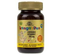 Kangavites Vitamina C 100 mg 90 Compresse Masticabili - Gusto Arancia Solgar