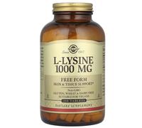Solgar, L-LISINA 1000 mg / 250 compresse / forme libere / lisina in forma libera