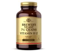Solgar, lievito di birra 7 1/2 cereali con vitamina B12, 250 veg. Compresse