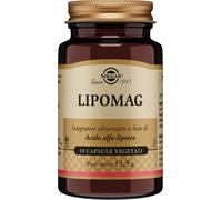 SOLGAR LIPOMAG 30 capsule vegetali integratore alimentare di acido alfa lipoico