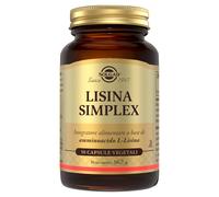 Solgar LISINA SIMPLEX, 50 capsule vegetali - L-Lisina H mminoacido essenzia