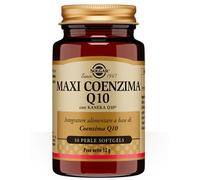 Solgar Maxi Coenzima Q10 Integratore Alimentare Antiossidante, 30 Perle