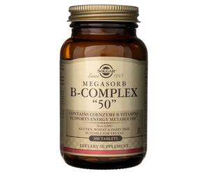 Solgar Megasorb B-Complex 50 - 100 compresse