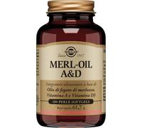 Merl Oil A & D Solgar 100 Perle Softgels