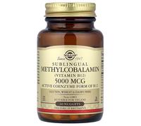 SOLGAR Metilcobalamina sublinguale (vitamina B12) 5000 mcg 60 Pc