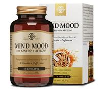 Solgar MIND MOOD - Withania KSM-66® e Zafferano affron® per benessere mentale e tono dell’umore, 30 tavolette