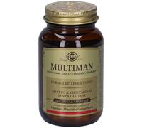 SOLGAR IT. MULTINUTRIENT SpA Integratore Multiman multivitaminico uomo, 60 capsule