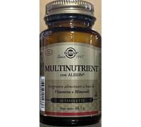 SOLGAR MULTINUTRIENT 30 TAVOLETTE integratore alimentare di Vitamine e Minerali