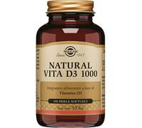 Natural vita d3 1000 Solgar 100 perle softgels