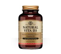 Solgar Natural Vita D3 - Integratore di vitamina D3 per le ossa e il sistema immunitario, 100 perle