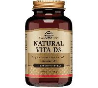 Solgar Natural Vita D3 Integratore Alimentare, 100 Perle
