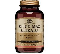 SOLGAR Oligo Mag Citrato 60 tavolette - integratore per il sistema nervoso
