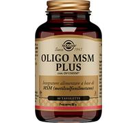 Solgar OLIGO MSM PLUS - MSM (metilsulfonilmetano) OptiMSM®, 1000 mg, 60 tavolette