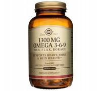 SOLGAR OMEGA 3-6-9 ACIDI GRASSI DI PESCE, SEMI DI LINO E BORRAGINE 1300mg 120kJ