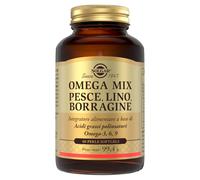 Solgar Omega Mix - 60 perle softgels - Integratore alimentare con olio di pesce,