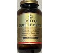 Solgar Integratore Osteo Supplement Ossa e Denti 120 tavolette