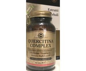 SOLGAR QUERCITINA COMPLEX 50 CAPSULE VEGETALI - SCADENZA 02/2027