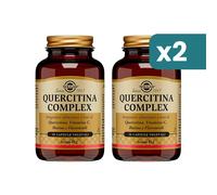 Solgar Quercitina Complex Integratore Difese Immunitarie 50 Capsule (multipack x2)